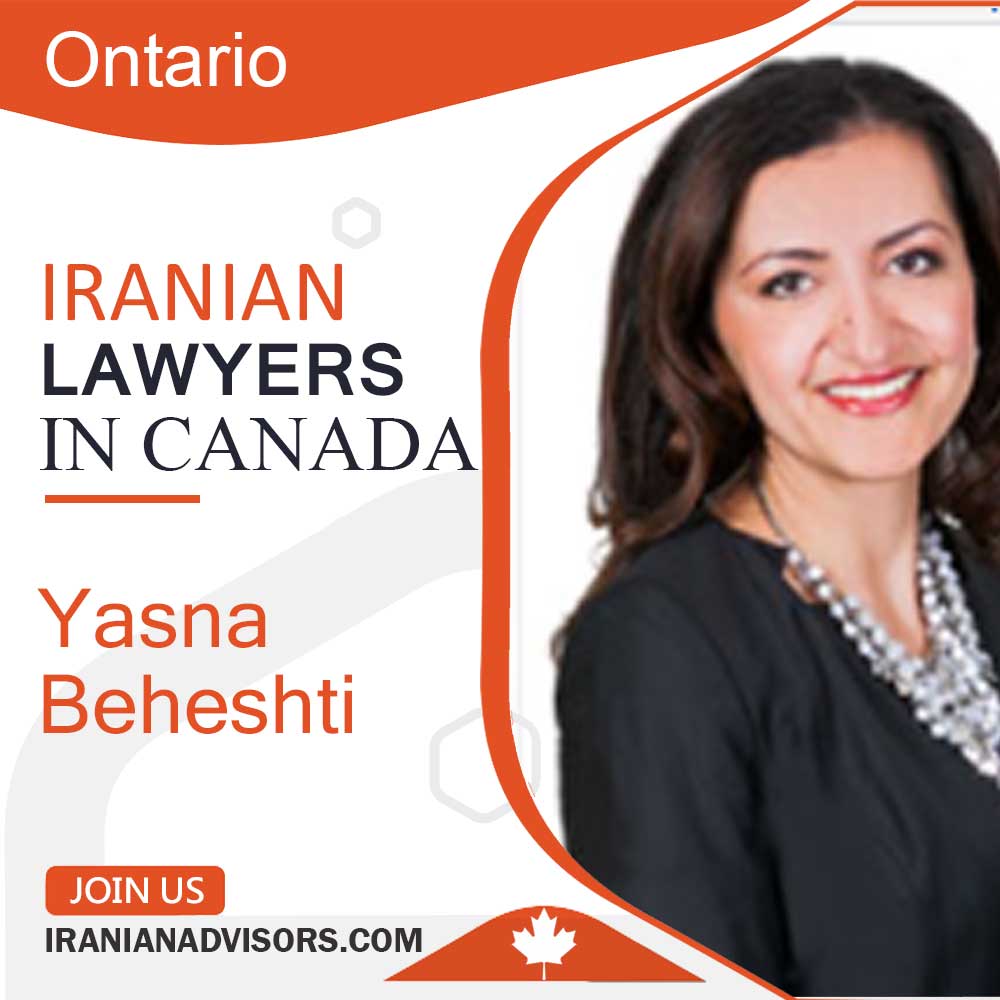 یسنا بهشتی وکیل کانادا