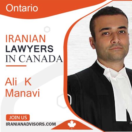 علی معنوی Ali K.Manavi وکیل ایرانی در کانادا