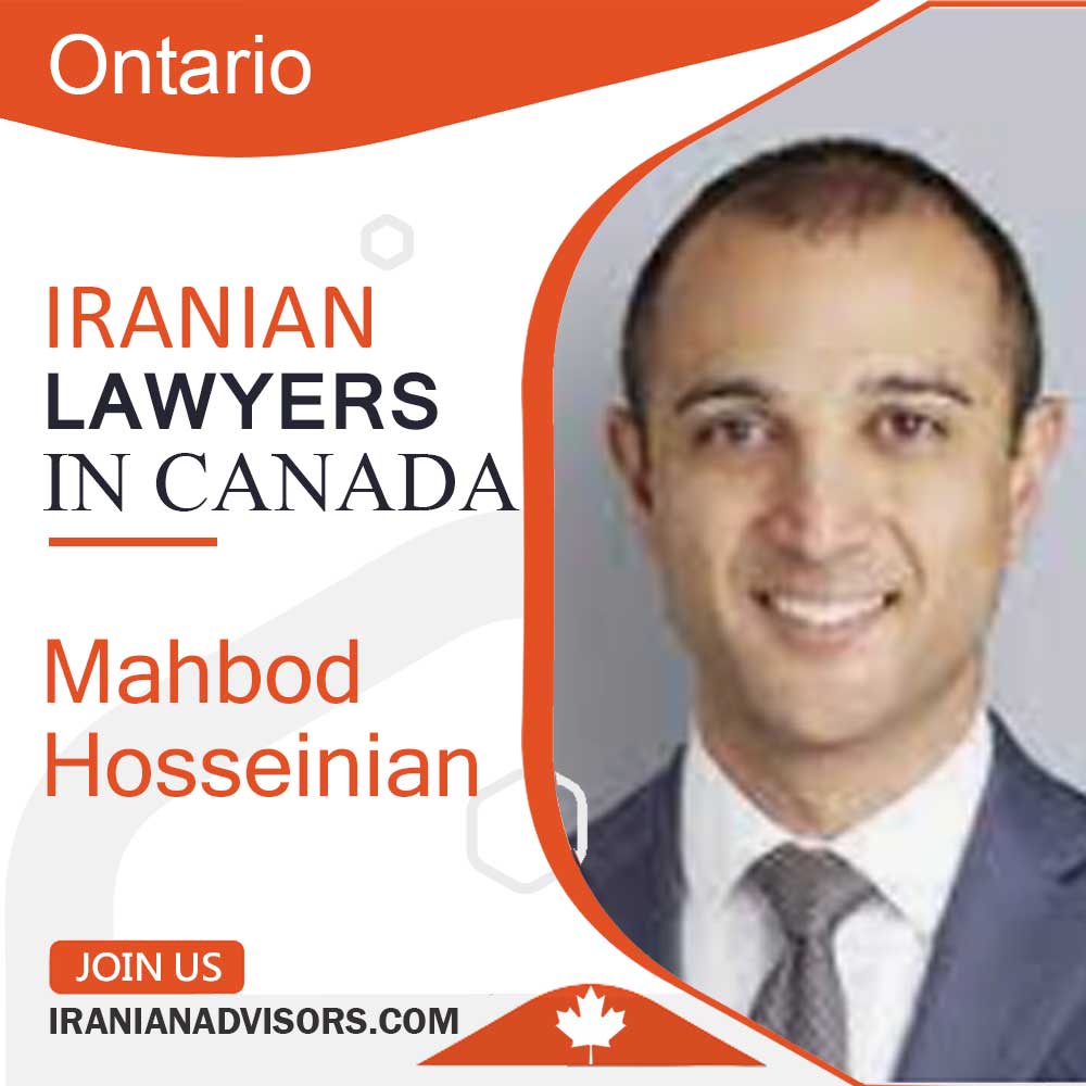 مهبد حسینیان وکیل کانادا