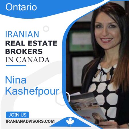 نینا کاشف پور Nina Kashefpour مشاور املاک در کانادا