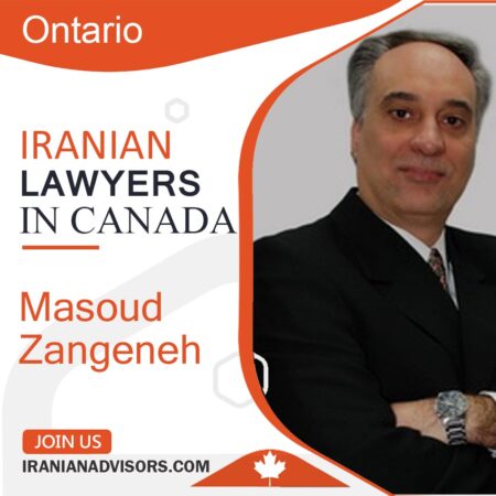 مسعود زنگنه Masoud Zangeneh وکیل کانادا