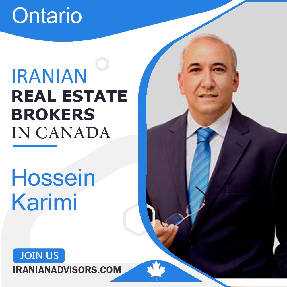 حسین کریمی Hossein Karimi مشاور املاک کانادا