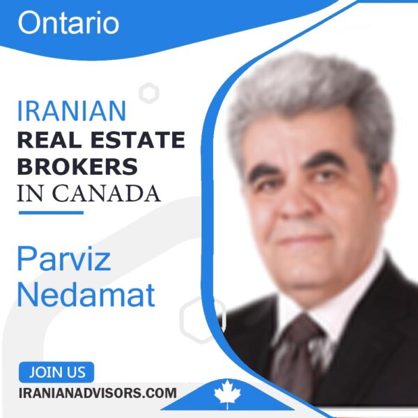 پرویز ندامت Parviz Nedamat مشاور املاک کانادا