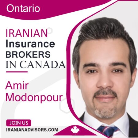 امیر مودونپور Amir Modonpour مشاور بیمه کانادا