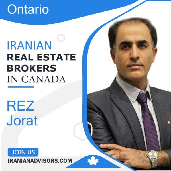 علیرضا جرات Rez Jorat مشاور املاک کانادا